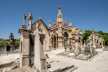 capilla Maneu,  arquitecto Gaspar Bennazar, cementerio de Palma , inaugurado en1821, palma de mallorca, Mallorca, Balearic Islands, Spain