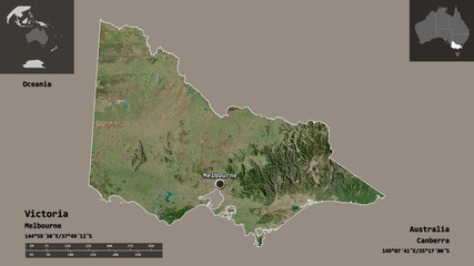 Victoria, state of Australia,. Previews. Satellite