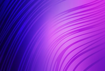 Light Purple, Pink vector template with wry lines.