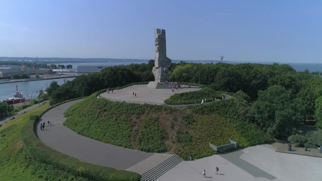 GDANSK, POLAND - SEPTEMBER, 2020: Westerplatte Memorial of the Second World War