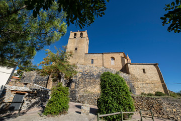 Iglesia de Santa María de la Estrella, Enciso, La Rioja , Spain, Europe