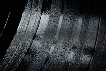 Textura de disco de vinilo