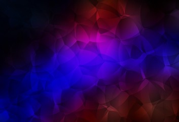 Obraz premium Dark Blue, Red vector texture with abstract forms.