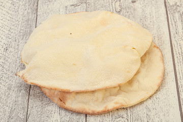 Traditional Pita bread for snack