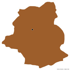 Bruxelles, capital region of Belgium, on white. Pattern