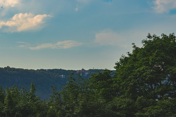 Clouds in the distant