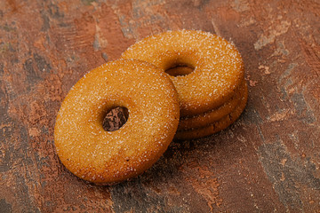 Sweet and crispy ginger cookies