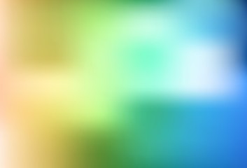 Light Blue, Yellow vector abstract blurred background.