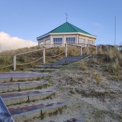The Marienhöhe on Nordeney on a cold winter day