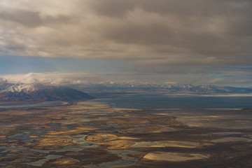 Aerial view of mountains 10