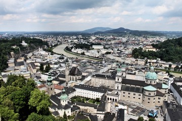 A view of Saltzburg in Austria