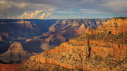 Fototapeta premium Sunset in Grand Canyon, Arizona, USA