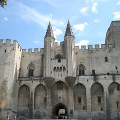 A view of Avignon in France