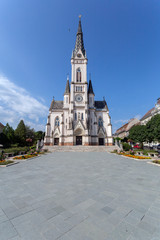Sacred Heart Church in Koszeg, Hungary