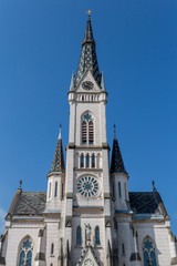 Fototapeta na wymiar Sacred Heart Church in Koszeg, Hungary