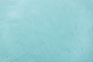 Turquoise microcement texture background