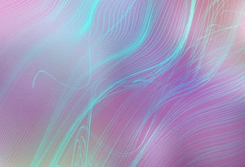 Light Purple, Pink vector blurred bright pattern.