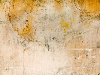 Vintage background, antique grunge backdrop or scratched texture with different color patterns