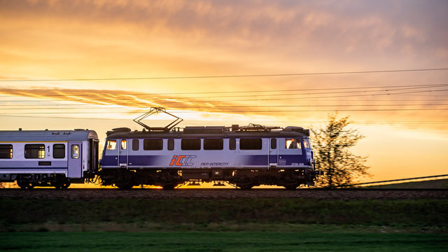 Passenger train.	