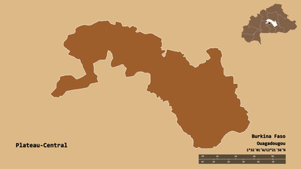 Plateau-Central, region of Burkina Faso, zoomed. Pattern