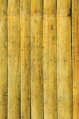 old brown tone bamboo plank fence texture