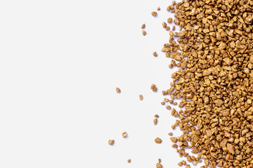 Gold granules border