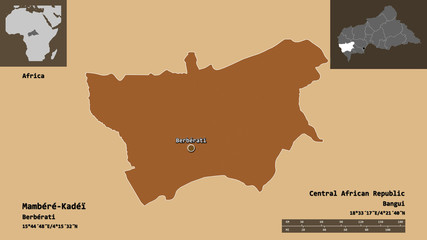 Mambéré-Kadéï, prefecture of Central African Republic,. Previews. Pattern
