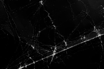 Background made of black crumpled paper