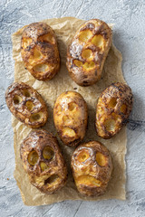 scary baked potato Shrunken Heads for Halloween