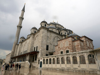 Fototapeta na wymiar The Fatih Mosque, Fatih district, Istanbul, Turkey.