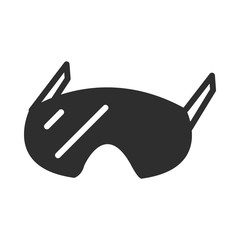 sunglasses accessory fashion silhouette icon design