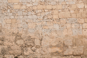 Stary kamienny mur - tło - tekstura - obrazy, fototapety, plakaty