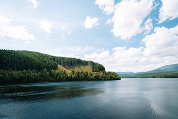 lake in the mountains