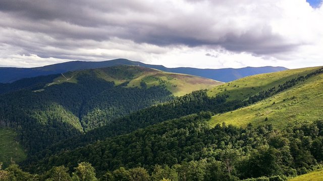 panorama of the mountains © Елена Паплинская
