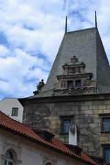 old church in the city