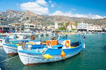 Fototapeta na wymiar Elounda auf Kreta