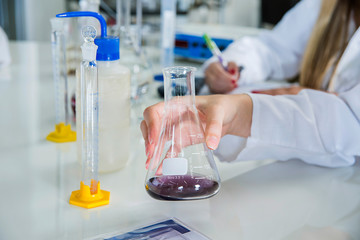 scientist in laboratory