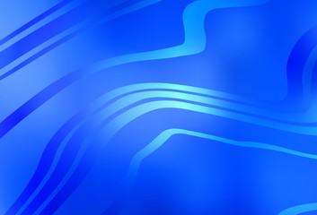 Light BLUE vector pattern with lines.