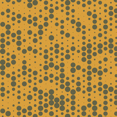 Abstract Color Halftone Dots generative art background illustration