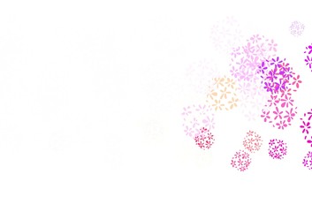 Light Multicolor vector backdrop with memphis shapes.