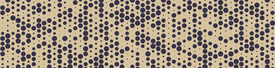 Abstract Color Halftone Dots generative art background illustration