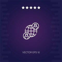 remote vector icon modern illustration