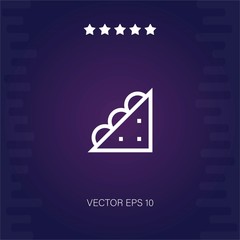 sandwich vector icon modern illustration