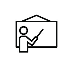 Teacher icon template