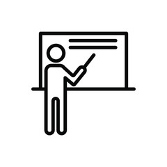 Teacher icon template