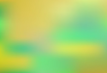 Light Green vector blurred bright texture.