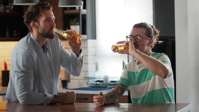 Friends don't let friends drink beer alone