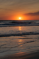 Fototapeta premium atardecer en san bernardo