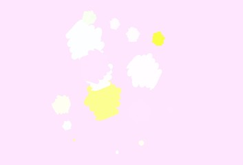 Light Multicolor vector texture with abstract forms.