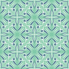 Ornamental mandala design abstract background. Seamless pattern